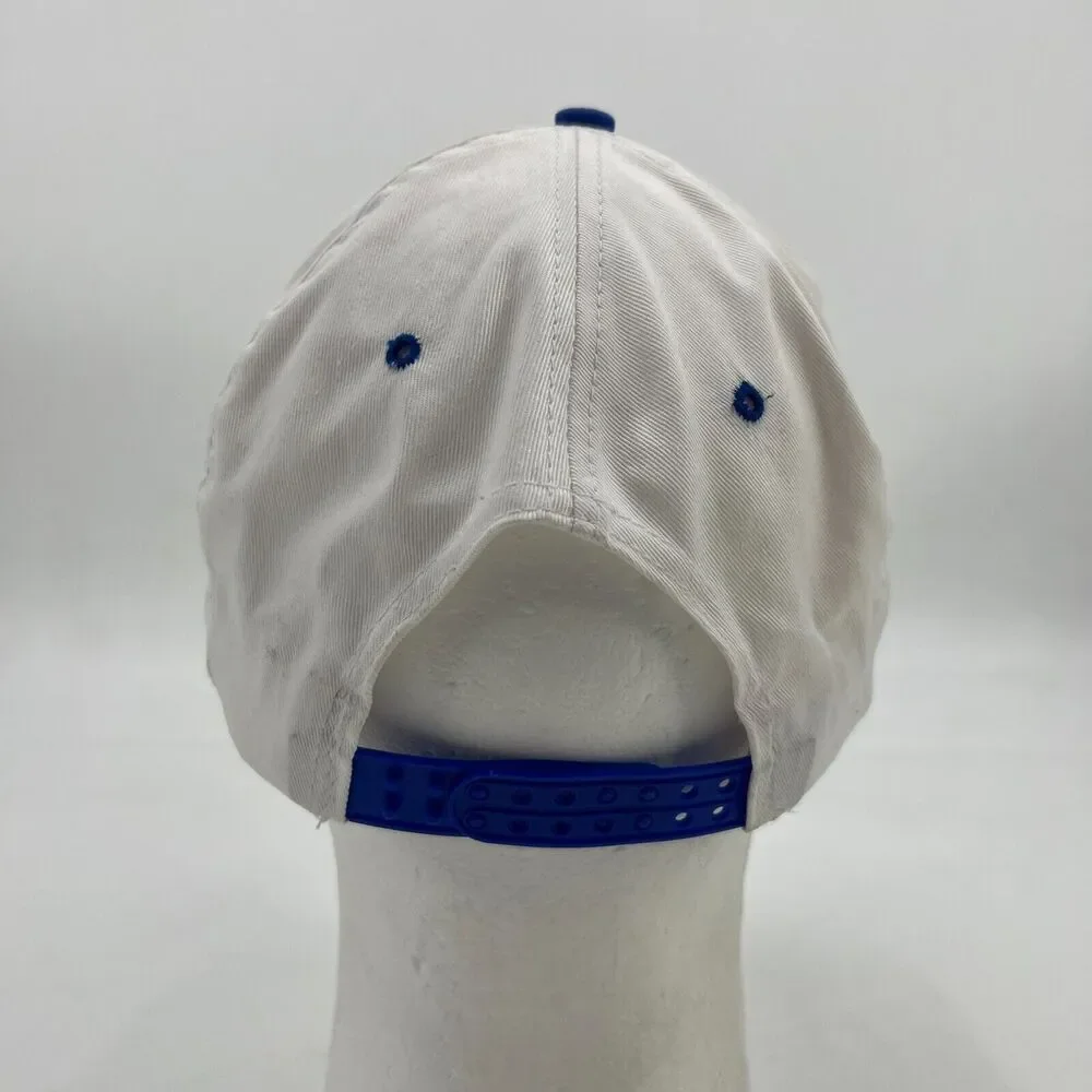 LA Angels Kobe & Nipsey Tribute Hat Mens Snapback White Blue Cotton